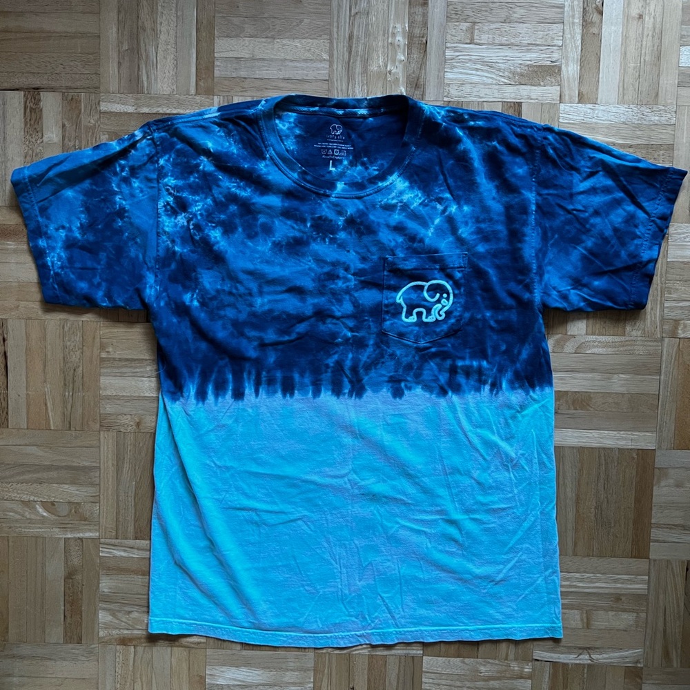 Ivory Ella blue tie dye shirt